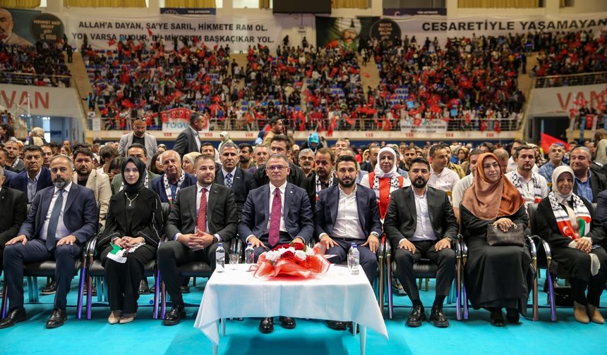 TÜGVA Van İl Temsilciliğinin 5. Olağan Genel Kurulu yapıldı