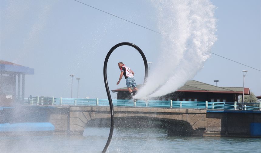 Uluslararası Su Sporları Festivali Samsun'da başladı