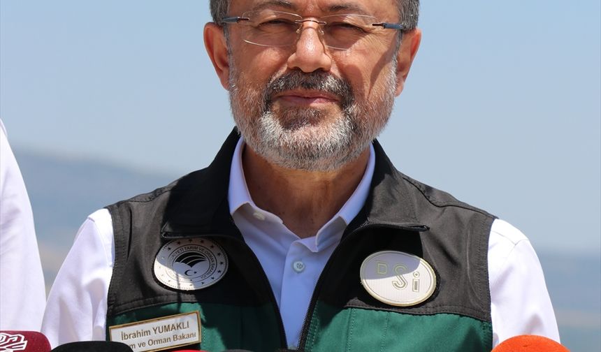 Bakan Yumaklı, Isparta'da Eğirdir Gölü Su Eylem Planı'nı açıkladı: