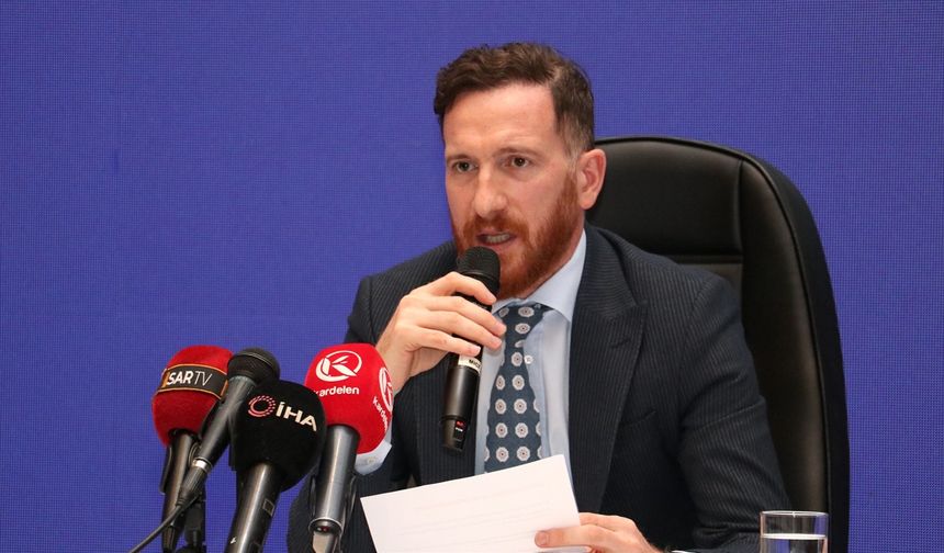 Erzurumspor FK Başkanı Ahmet Dal, basın toplantısı düzenledi: