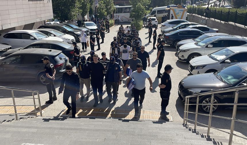 Eskişehir merkezli dolandırıcılık operasyonunda 9 şüpheli yakalandı