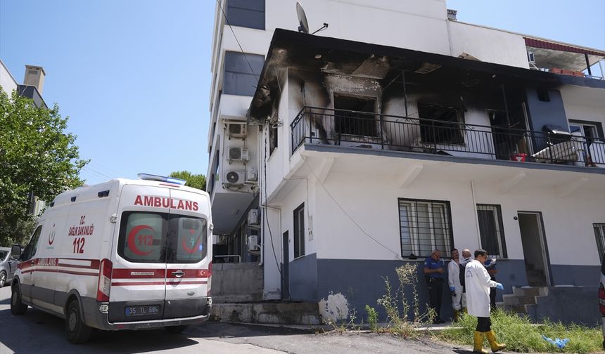 İzmir'de KOAH hastası kadın evinde çıkan yangında öldü