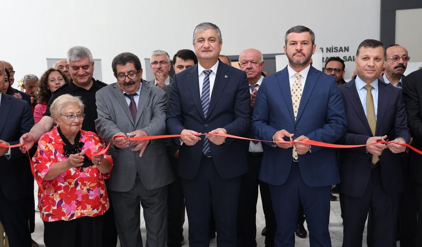 Karabük'te huzurevi sakinleri resim sergisi açtı