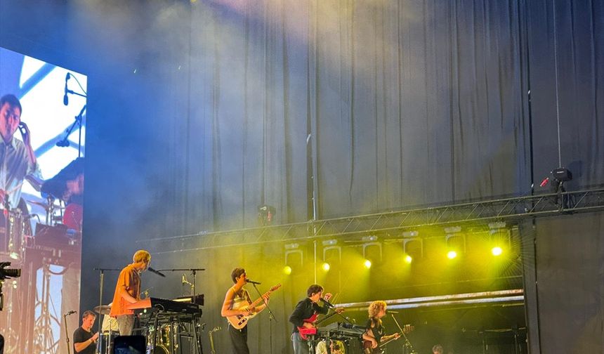 Avustralyalı müzik grubu Parcels, İstanbul'da müzikseverlerle buluştu