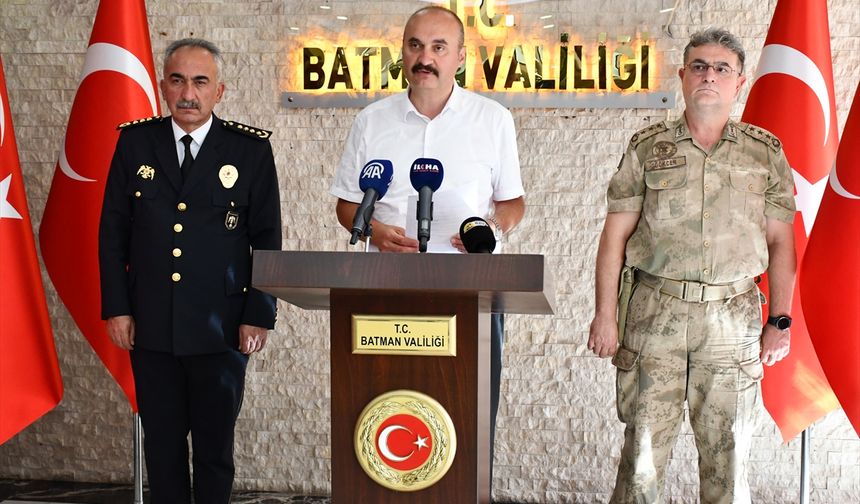 Batman'da 'Asayiş ve Güvenlik Değerlendirme Toplantısı' düzenlendi