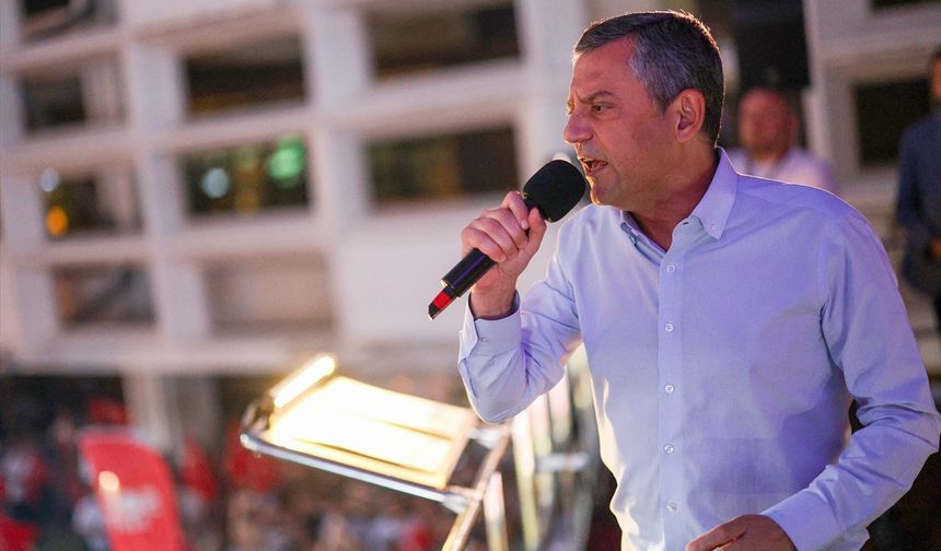 CHP Genel Başkanı Özel, Antalya'daki mitingde konuştu: