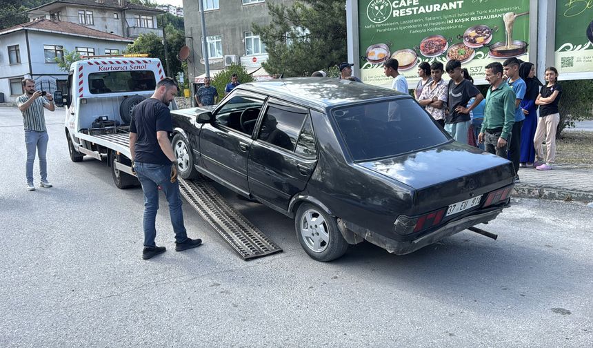 Karabük'te polisin 'dur' ihtarına uymayan ehliyetsiz sürücü kovalamacayla yakalandı