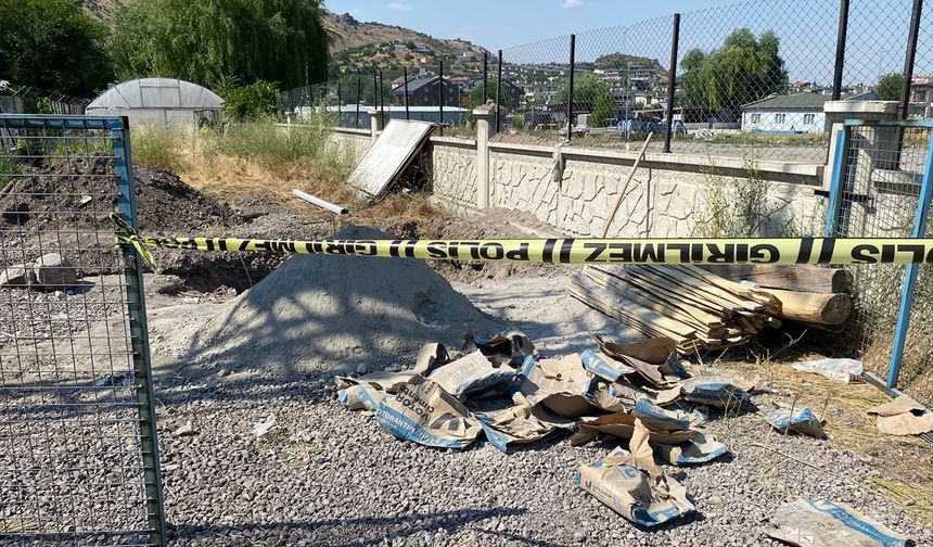 Kayseri'de toprak kayması sonucu 1 işçi yaralandı