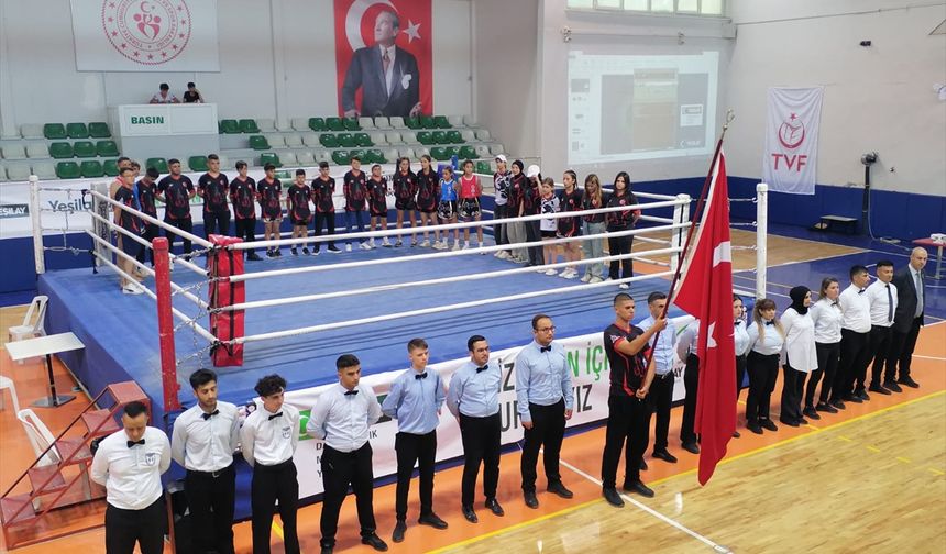 Konya'da yapılan İller Arası Muaythai Şampiyonası sona erdi