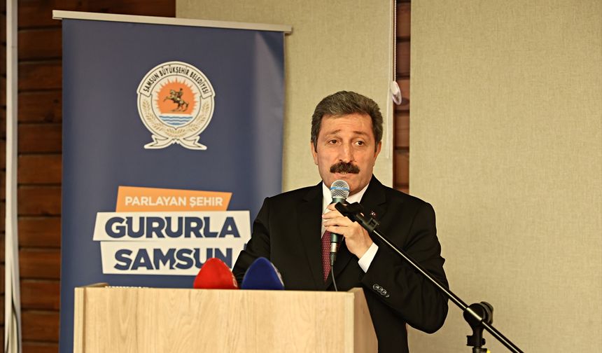 Samsun Valisi Tavlı, şehit yakınları ve gazilerle bir araya geldi