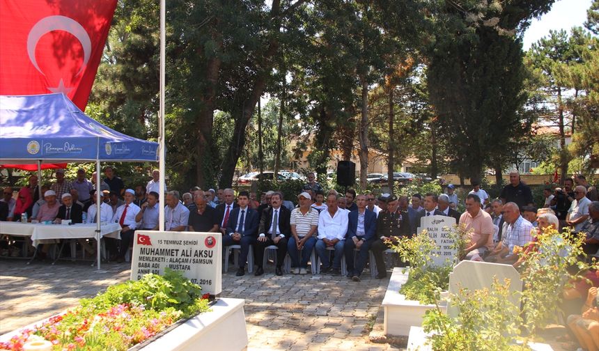 Samsun'da '15 Temmuz' şehitleri anıldı