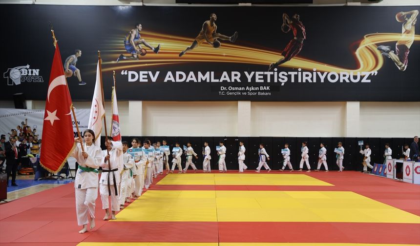 Spor Toto Minikler Türkiye Judo Şampiyonası, Mardin'de başladı