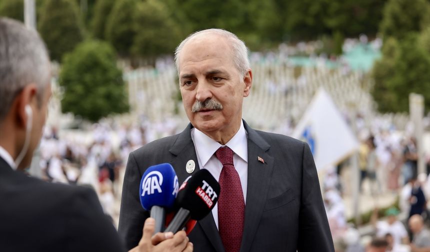 TBMM Başkanı Kurtulmuş, Srebrenitsa'da gündemi değerlendirdi: