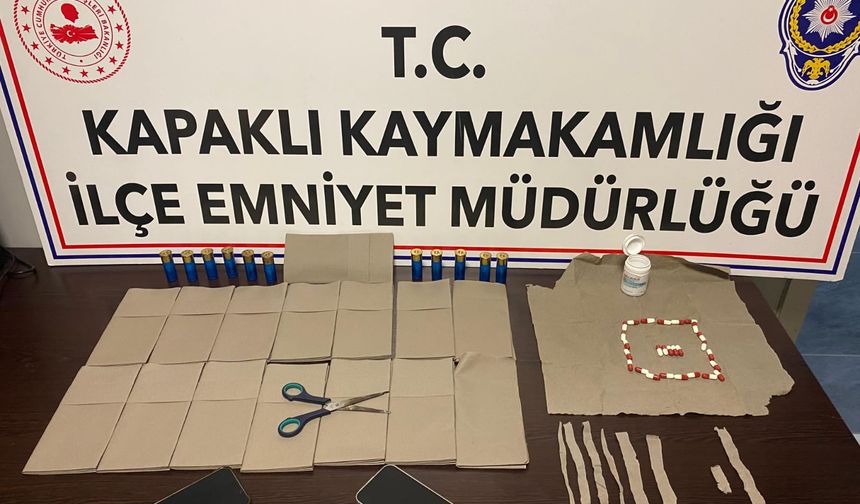 Tekirdağ'da uyuşturucu operasyonunda yakalanan 4 şüpheli tutuklandı