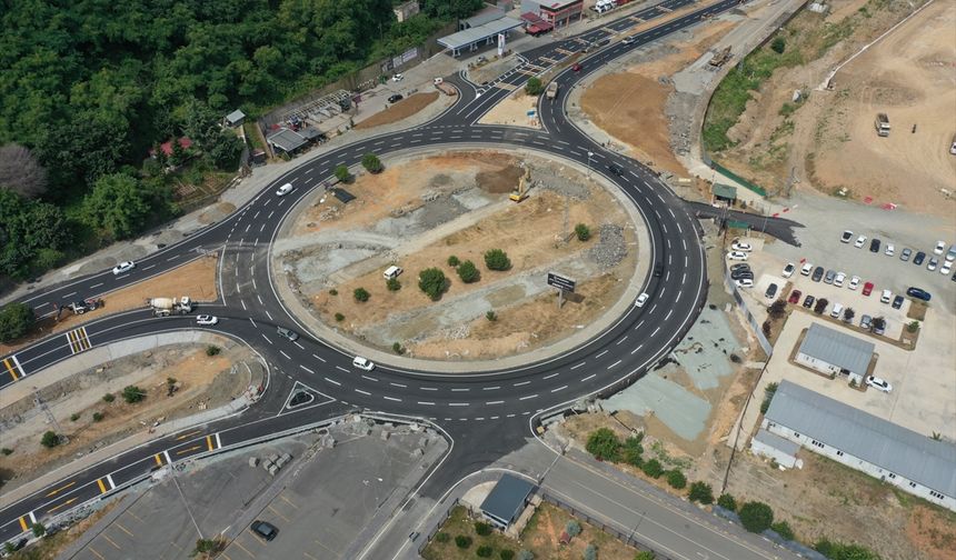 Trabzon Şehir Hastanesi Kavşağı trafiğe açıldı