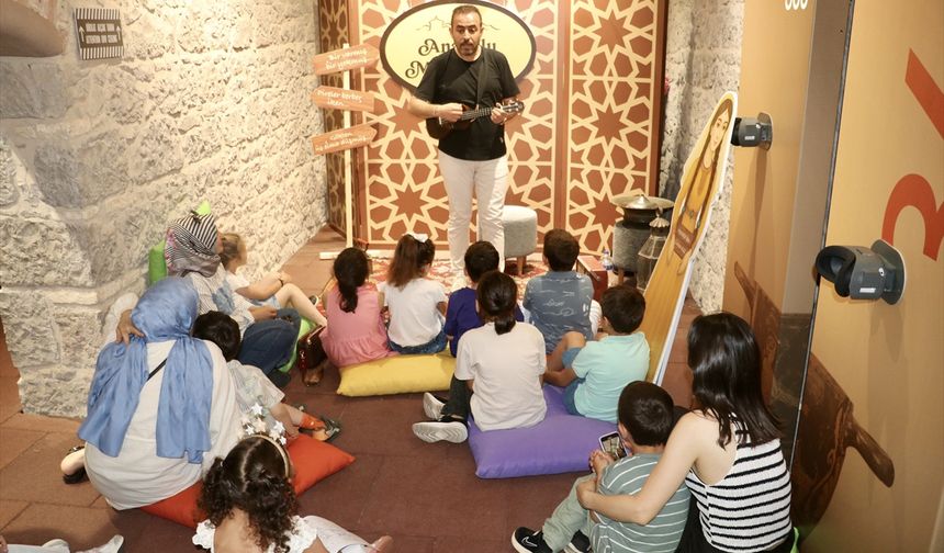 Trabzon'da çocuklar Anadolu masallarıyla buluşturuldu
