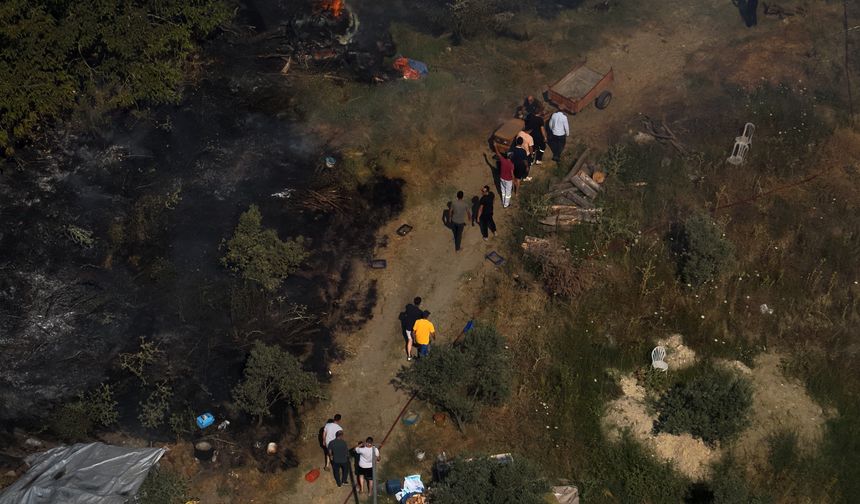 Yalova'da arazide çıkan yangın söndürüldü