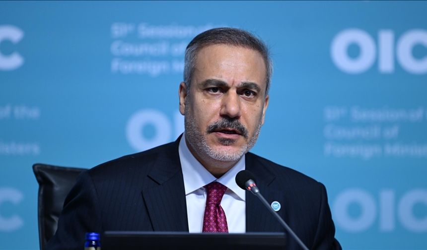 Bakan Fidan: (İİT Dışişleri Bakanları Toplantısı) Filistin halkının ihtiyaç duyduğu kolektif olarak devreye girmemiz