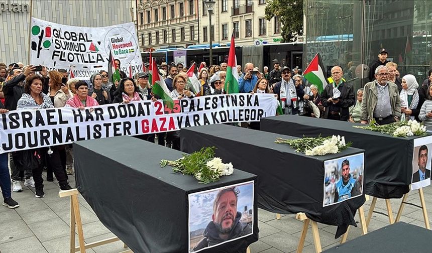Avrupa'da İsrail'in Gazze'ye yönelik saldırıları protesto edildi