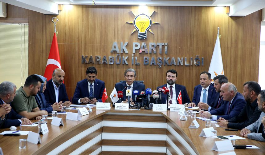 AK Parti Genel Başkan Yardımcısı Demir, Karabük'te konuştu: