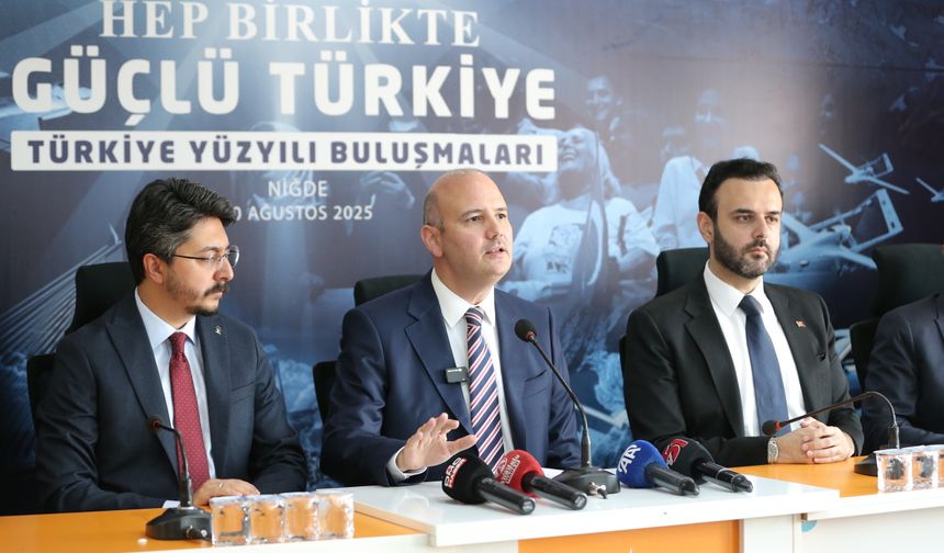 AK Parti Genel Başkan Yardımcısı İleri: "Terörsüz Türkiye Sürecinde kurulmuş masa yoktur"