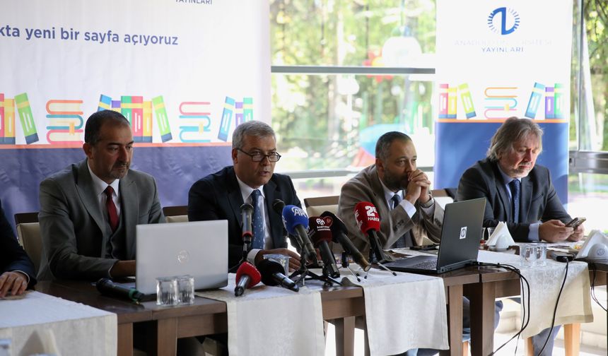 Anadolu Üniversitesince kurulan yayınevi tanıtıldı