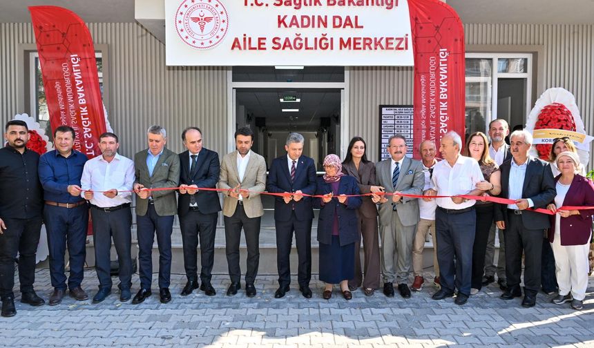 Antalya'da hayırsever tarafından yaptırılan aile sağlığı merkezi hizmete açıldı