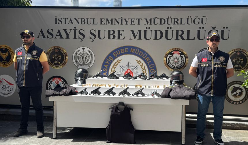 İstanbul'da suç örgütlerine yönelik operasyonlarda 29 zanlı yakalandı
