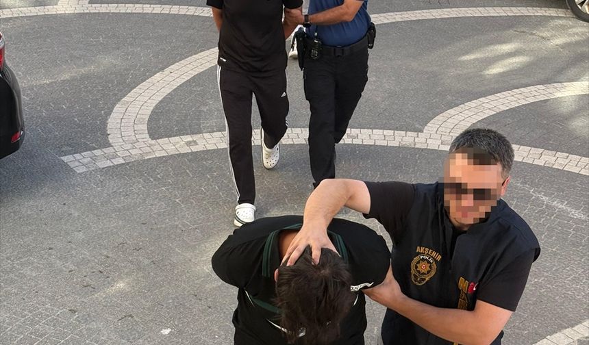 Konya'da uyuşturucu operasyonunda yakalanan 3 zanlı tutuklandı