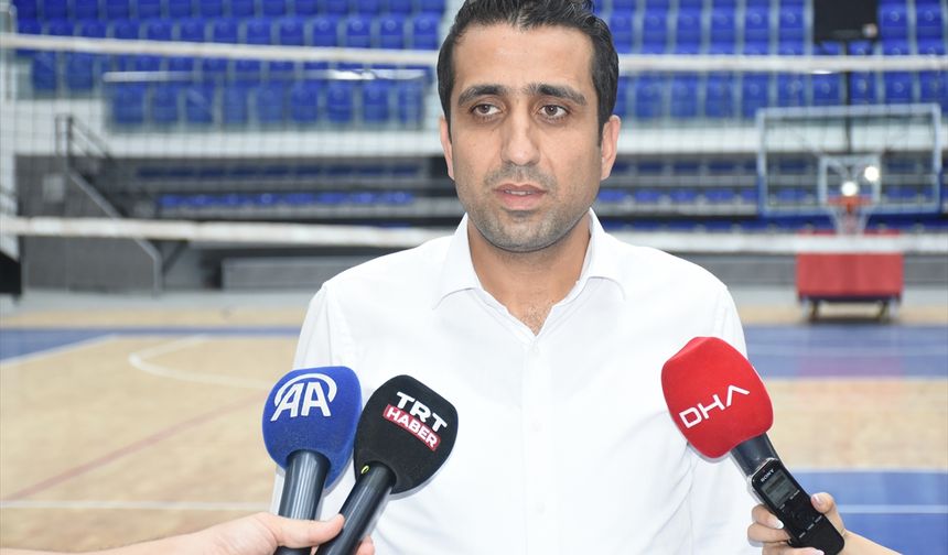 Malatya'da milli voleybol maçı öncesi hazırlıklar sürüyor