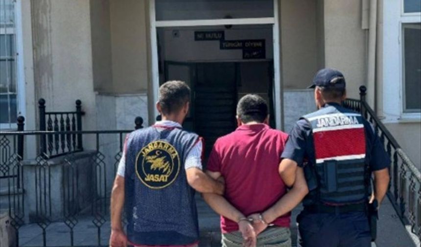Niğde'de hakkında 12 yıl 6 ay hapis cezası bulunan hükümlü yakalandı