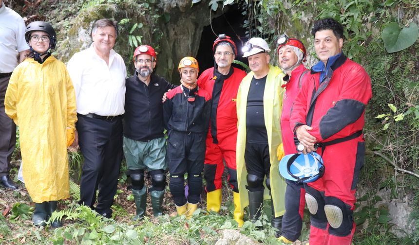 Ordu'da Yazkonağı Mağarası turizme kazandırılacak