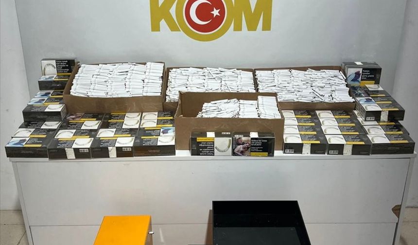 Samsun'da 48 bin makaron ele geçirildi