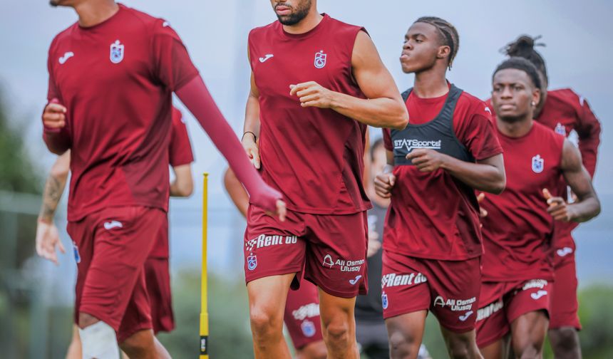 Trabzonspor, Samsunspor maçı hazırlıklarına devam etti