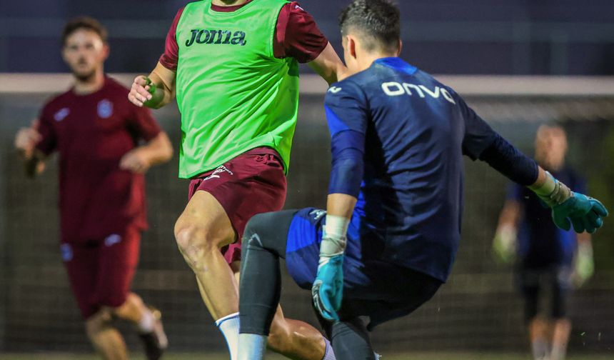 Trabzonspor, Samsunspor maçının hazırlıklarını sürdürdü