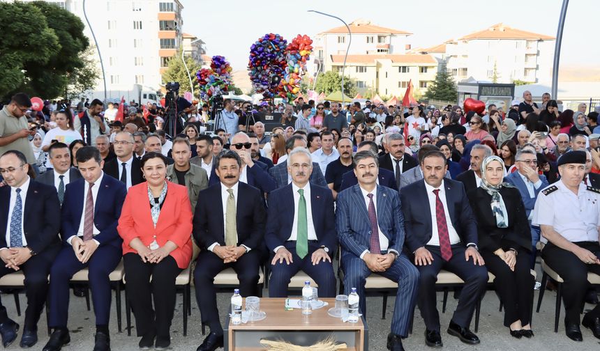 Ulaştırma ve Altyapı Bakanı Uraloğlu, Kırşehir'de konuştu: