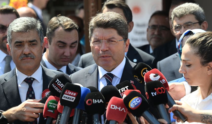 Adalet Bakanı Tunç, gündeme ilişkin açıklamalarda bulundu: