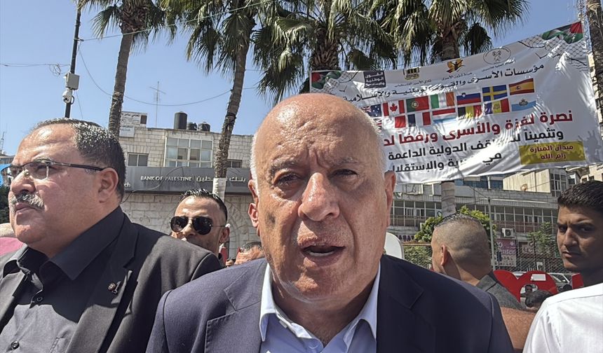 Fetih Hareketi yetkilisi Rucub: 'Filistin'in tanınmasının İsrail'e yaptırım uygulanmasının önünü açmasını umuyoruz'