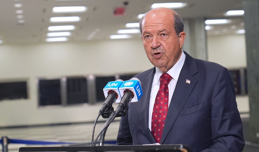 KKTC Cumhurbaşkanı Tatar, Kıbrıs'ta çözüm için yeni bir yaklaşımın zamanının geldiğini belirtti