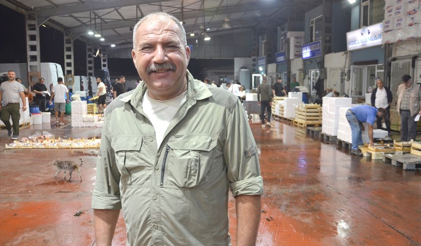 Kocaeli'de yeni sezonun ilk balık mezadı yapıldı