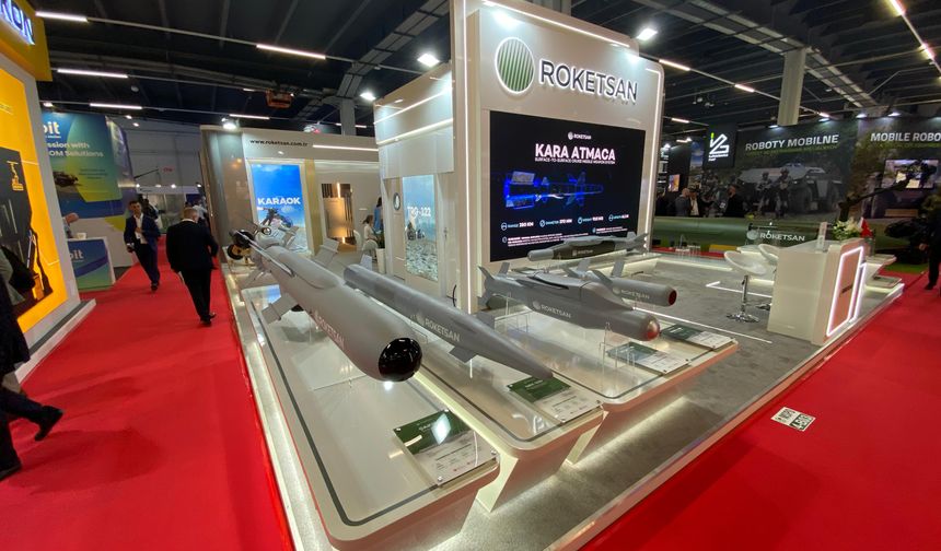 Roketsan, ürünlerini Polonya'da sergiliyor