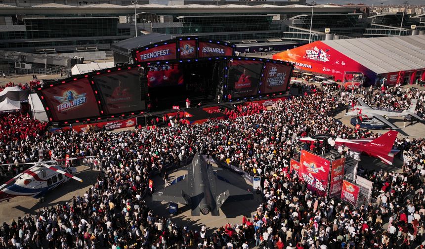 TEKNOFEST İstanbul kapanış töreninin ardından sona erdi