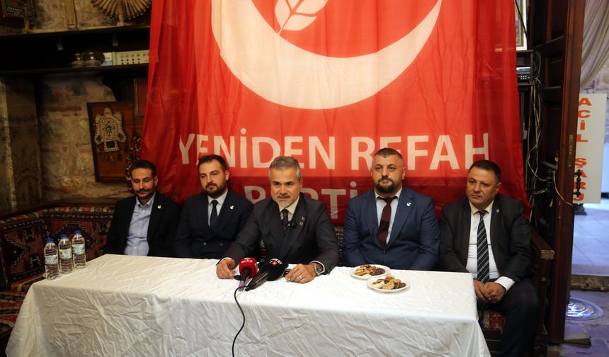Yeniden Refah Partisi Genel Başkan Yardımcısı Kılıç, Tokat'ta konuştu: