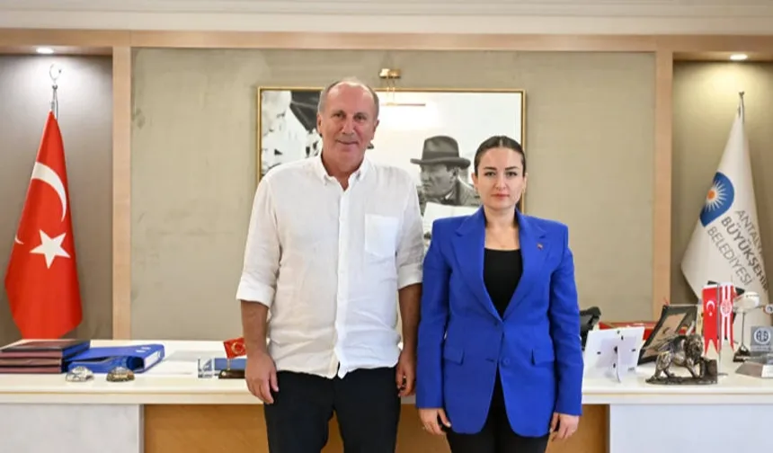 Muharrem İnce Başkan Vekili Özdemir’i ziyaret etti
