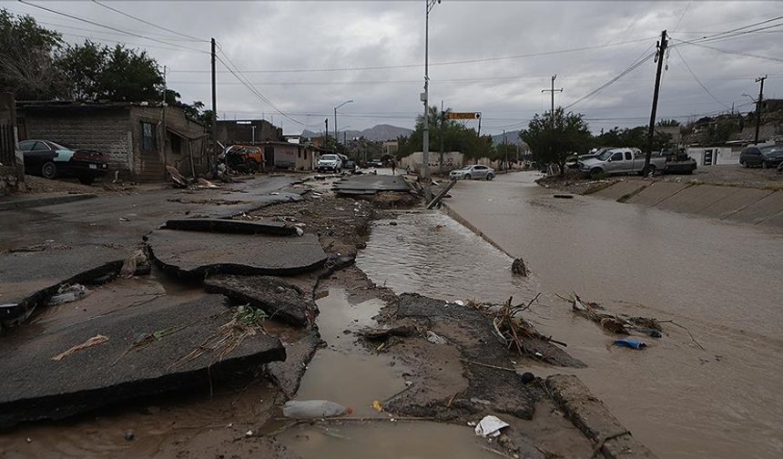 Meksika'da şiddetli yağışlar nedeniyle hayatını kaybedenlerin sayısı 72'ye yükseldi