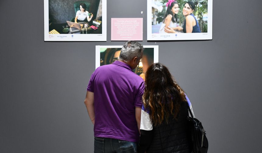 Adana'da meme kanseri farkındalığı için 'Hayat Güzel' sergisi açıldı