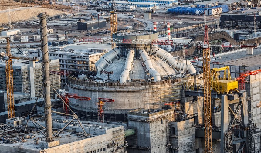 Akkuyu Nükleer Güç Santrali'nde çalışmalar sürüyor