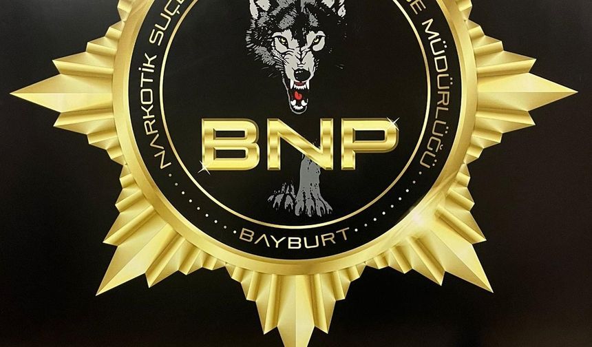 Bayburt'ta uyuşturucu operasyonunda 1 şüpheli tutuklandı