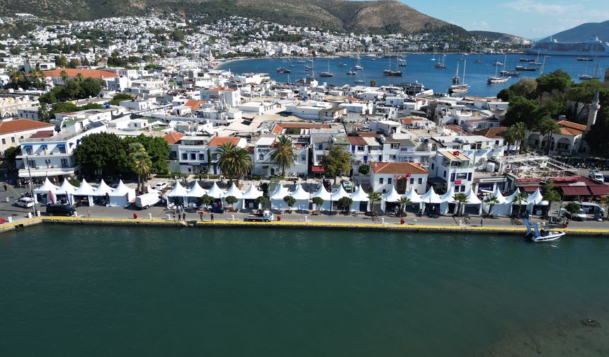 Bodrum Boat Show Fuarı'nda lüks yatlar görücüye çıkacak