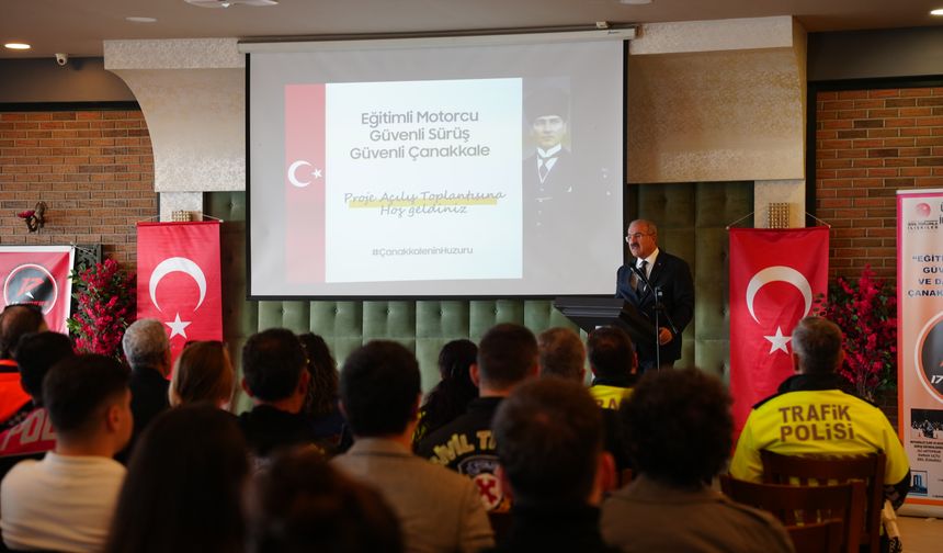 Çanakkale'de motosiklet sürücülerine ücretsiz eğitim verilecek